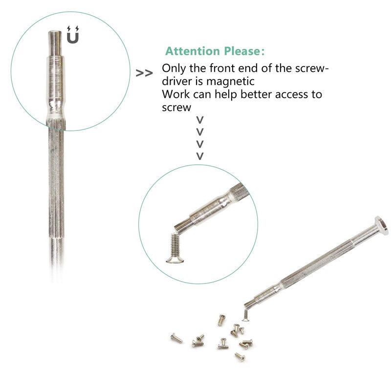 Kalim 11PCS Mini Precision Screwdriver Set, Small Screwdriver Set for Electronics, Toys, Computer, Watch Repair - Image 5
